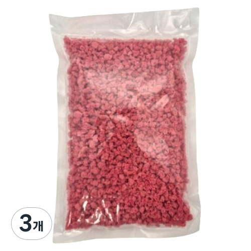 이홈베이킹 딸기쿠키 그래뉼 레드 크런치 4,300원