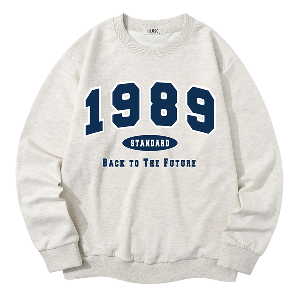 일루소 남녀공용 소프트 특양면 1989스탠다드 맨투맨 21,800원