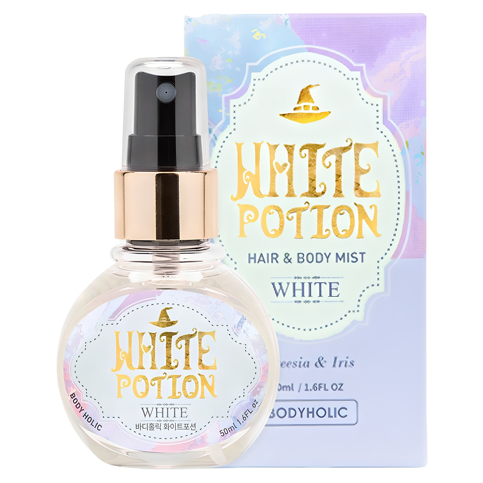 바디홀릭 화이트포션 바디미스트, 50ml, 1개 7,490원