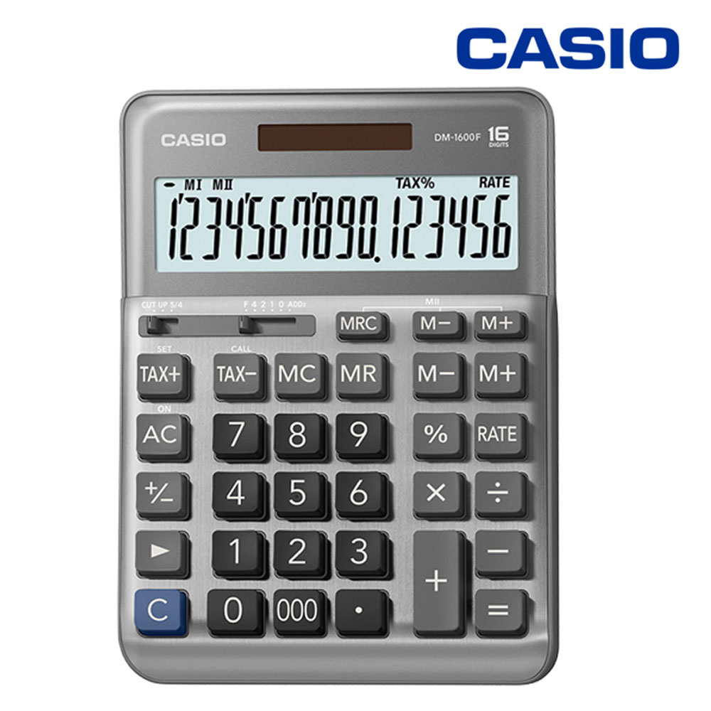 카시오 일반계산기 DM-1600F 19년신모델 행남 정품 33,900원