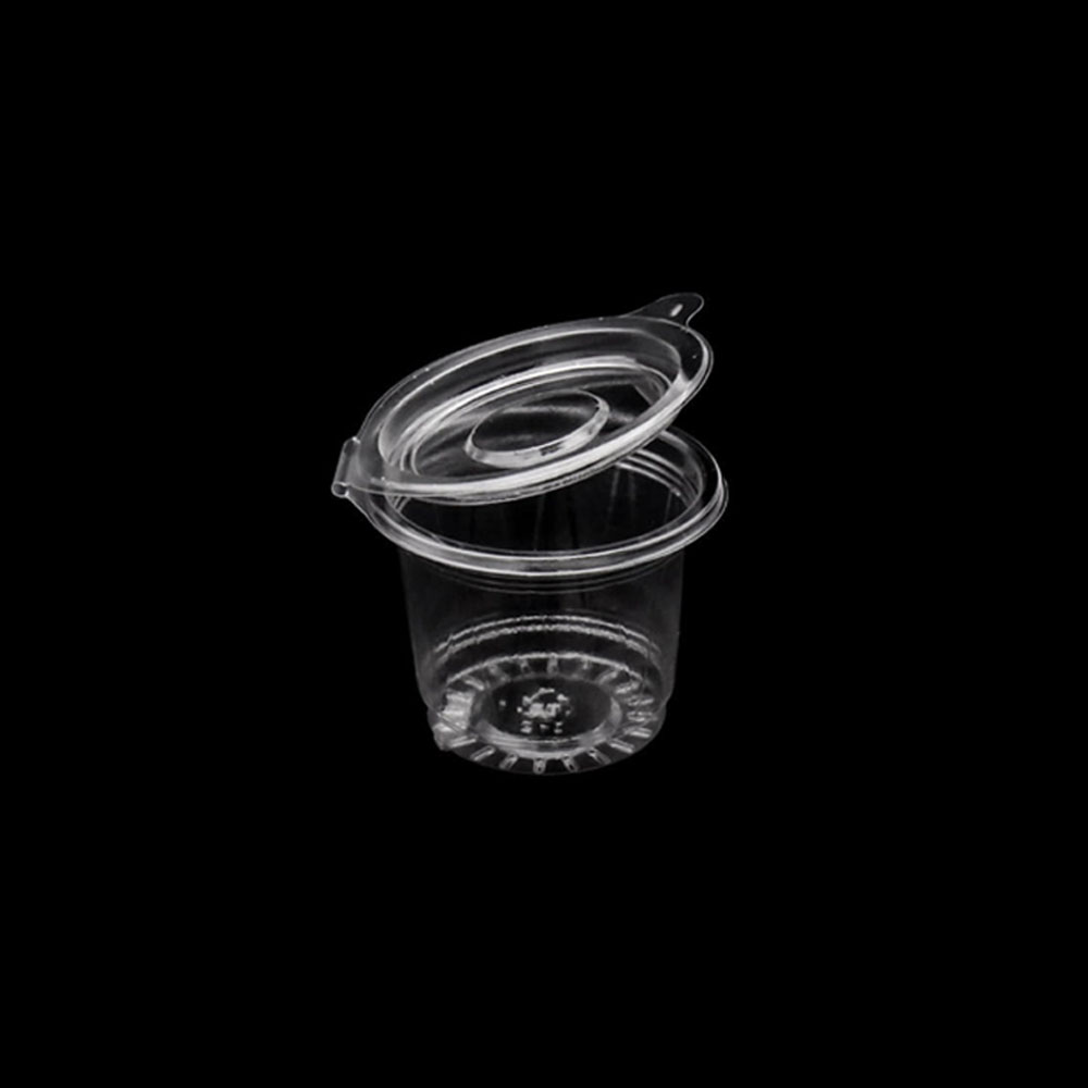 엠엔피 일회용 포장용기 원터치 원형 소스컵 소스용기 대, 1개, 100개 13,500원