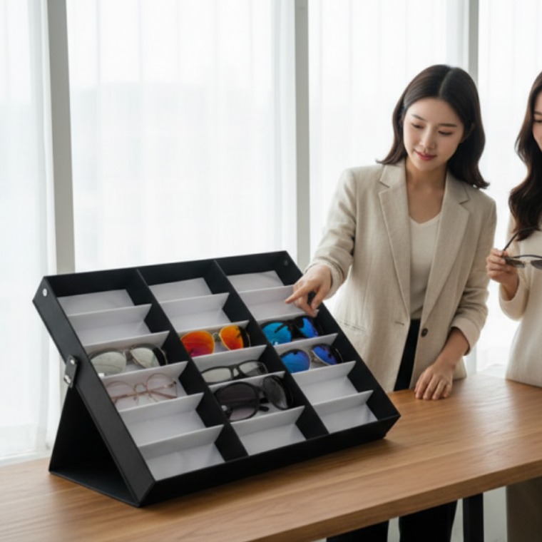 18구 선글라스 케이스 안경 보관함 다용도 수납 56,130원