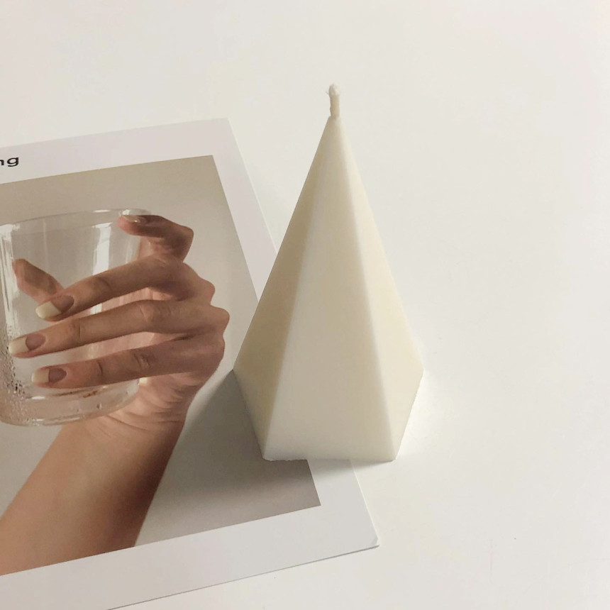 F5NATURE 오각뿔캔들 오브제캔들 디자인 향초 필라왁스 인테리어소품 홈데코 13,800원