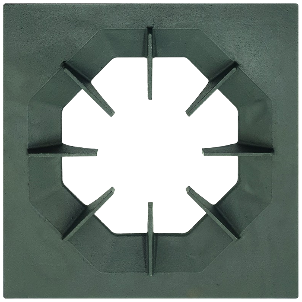 오즈테크 450x450 중앙 상판 페인트도포 업소용 버너 석쇠 친환경 화구 간택기 그릴, 1개 46,000원