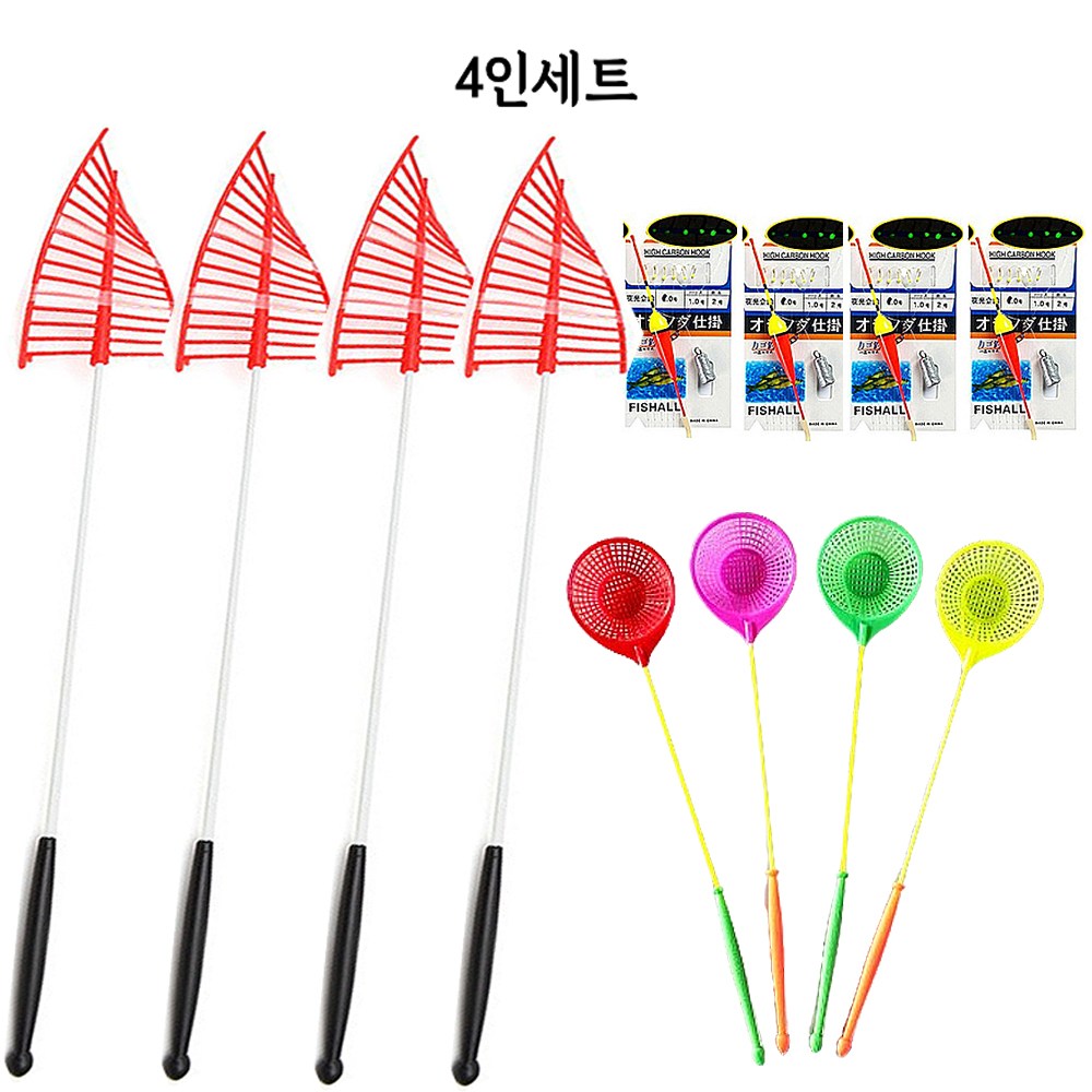 산천어축제 얼음낚시 견지대4인세트 송어 빙어 얼음낚시 채비 25,800원