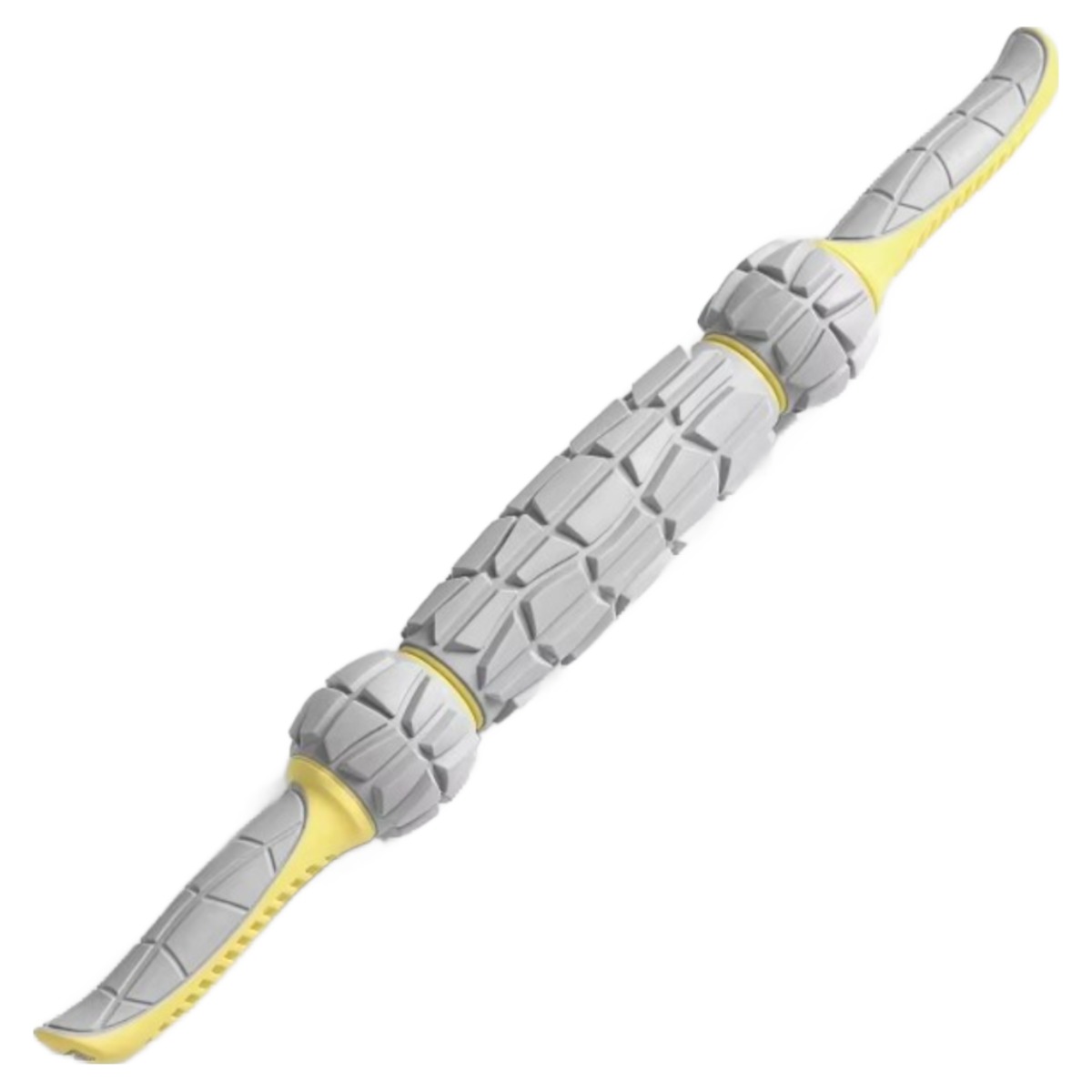 JOINFIT정품 마사지스틱 하드/ SGS인증 그리드스틱 마사지롤러 롤링 셀프안마기 허벅지 종아리 발바닥 러닝 등산후 근육이완, Grey-Yellow, 1개 28,000원