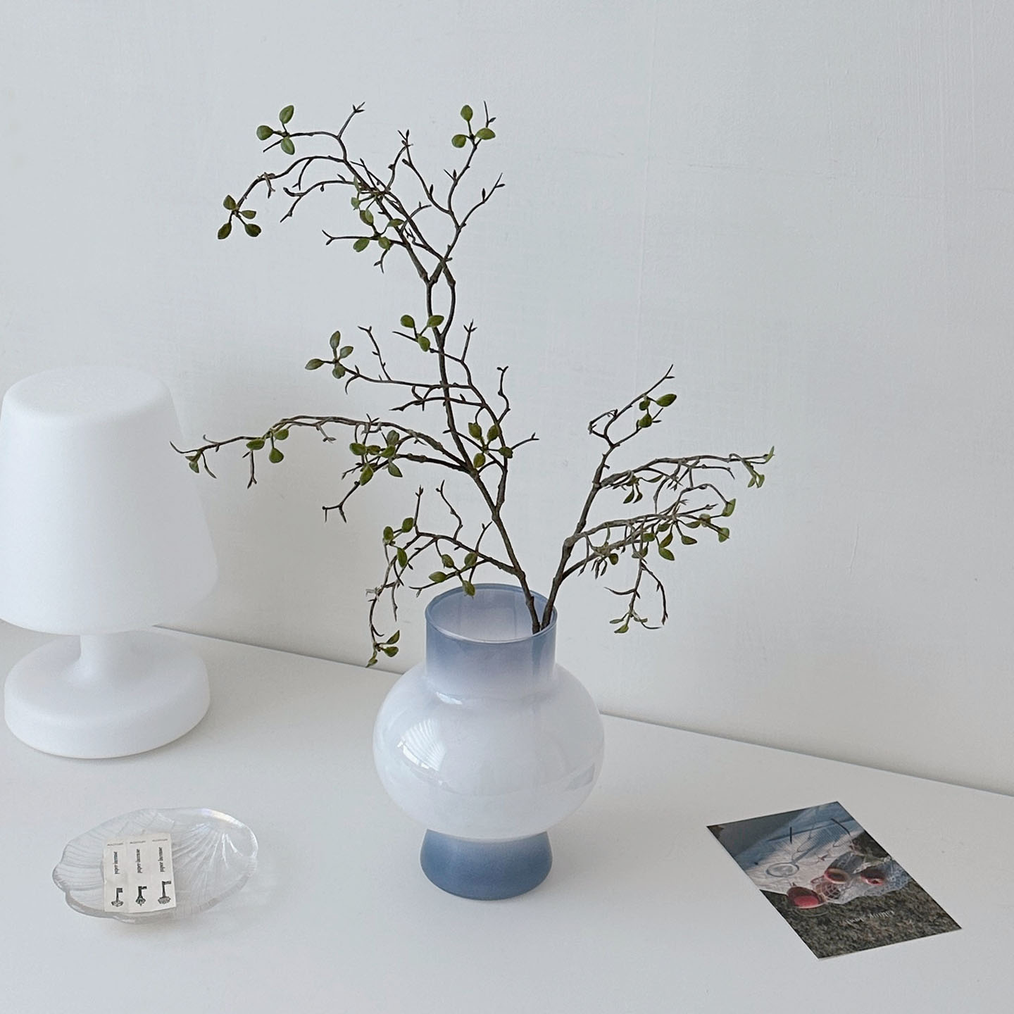 시럽 그라데이션 유리 화병 2colors 8,900원