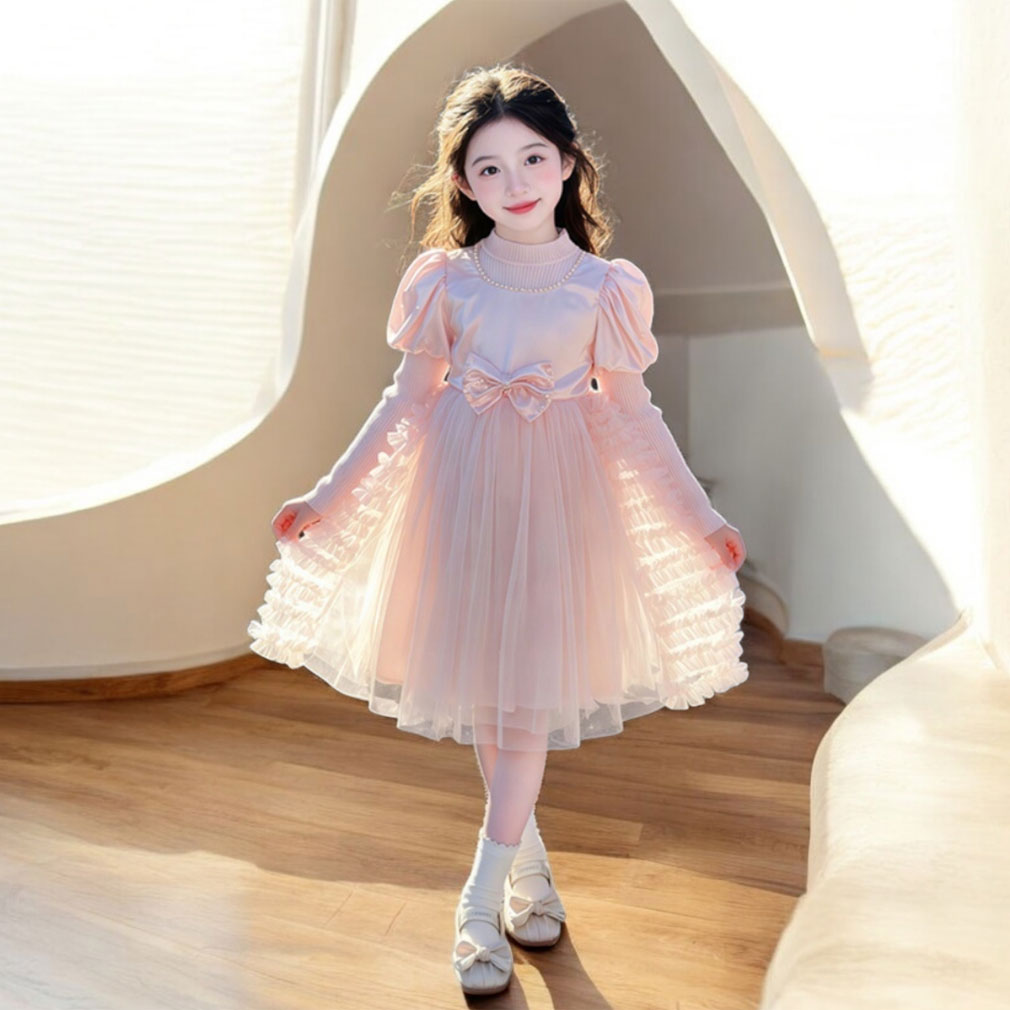 슈슈아리 리틀 로제 샤벳원피스 저학년 아동 여아 공주드레스 하객룩 촬영룩 42,500원