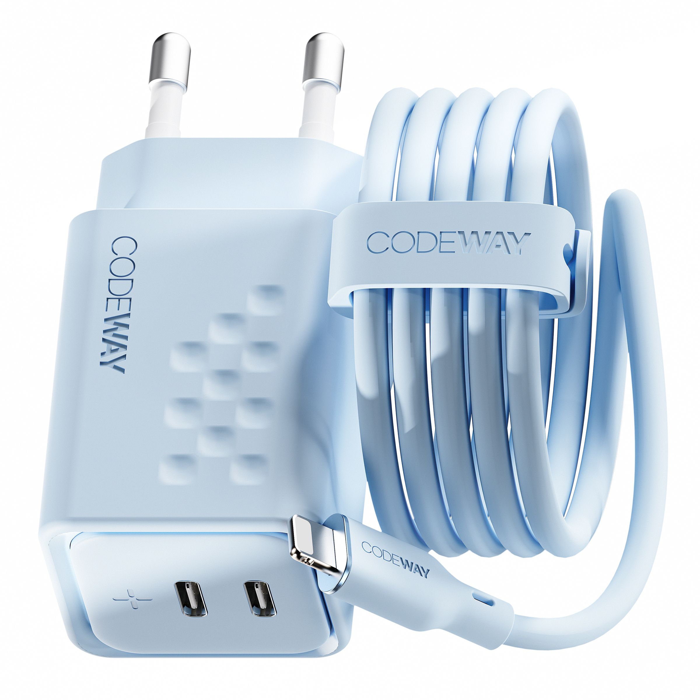 코드웨이 50W C타입 고속 충전기+ 아이폰 라이트닝 8핀 고속 충전케이블 2M 37,800원