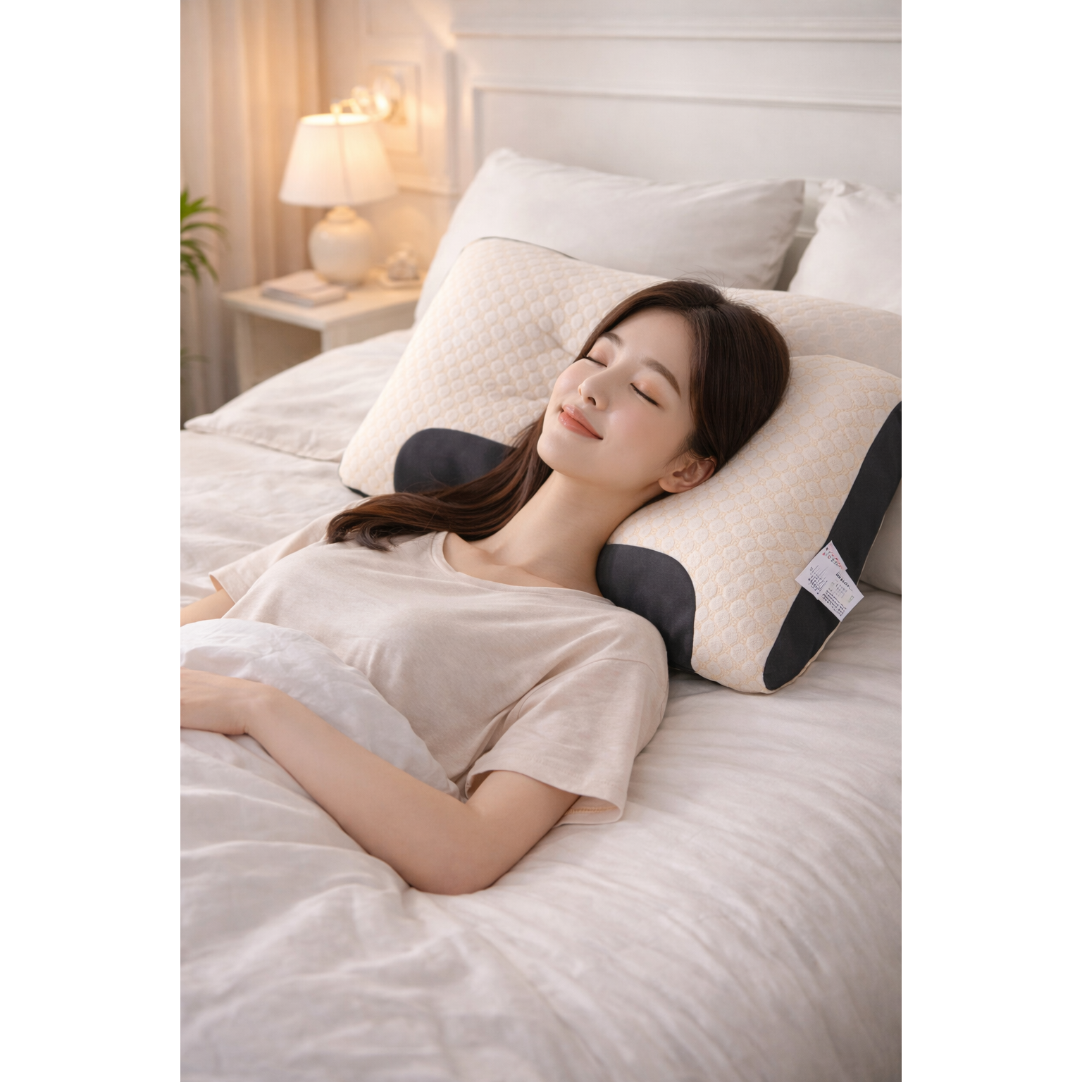 융이스토어 목 편한 무중력 경추베개 인생베개, 1개, 엠보싱 패턴 11,800원