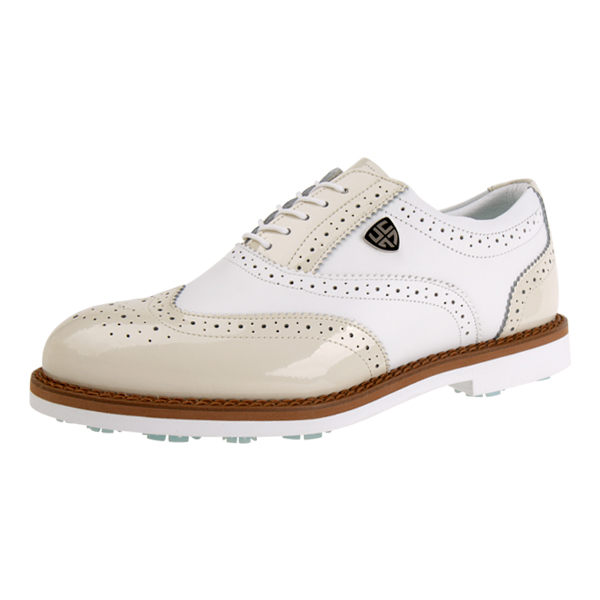 [헨리스튜어트] 아이콘 스파이크리스 클래식 골프화 베이지 298,000원