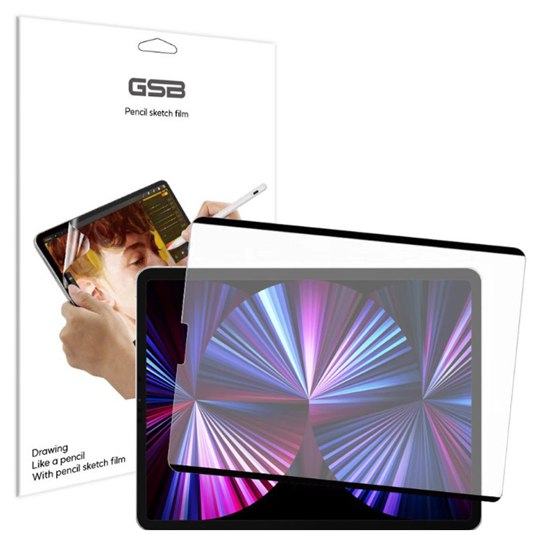 지에스비케이스 태블릿 전문가용 탈부착 종이질감 필름 13,900원