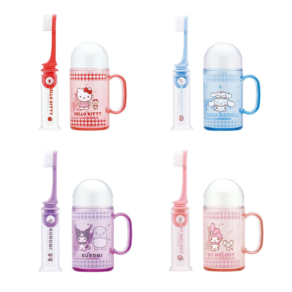 일본 산리오 양치컵 세트 유아 유치원 어린이집 칫솔세트 16,900원