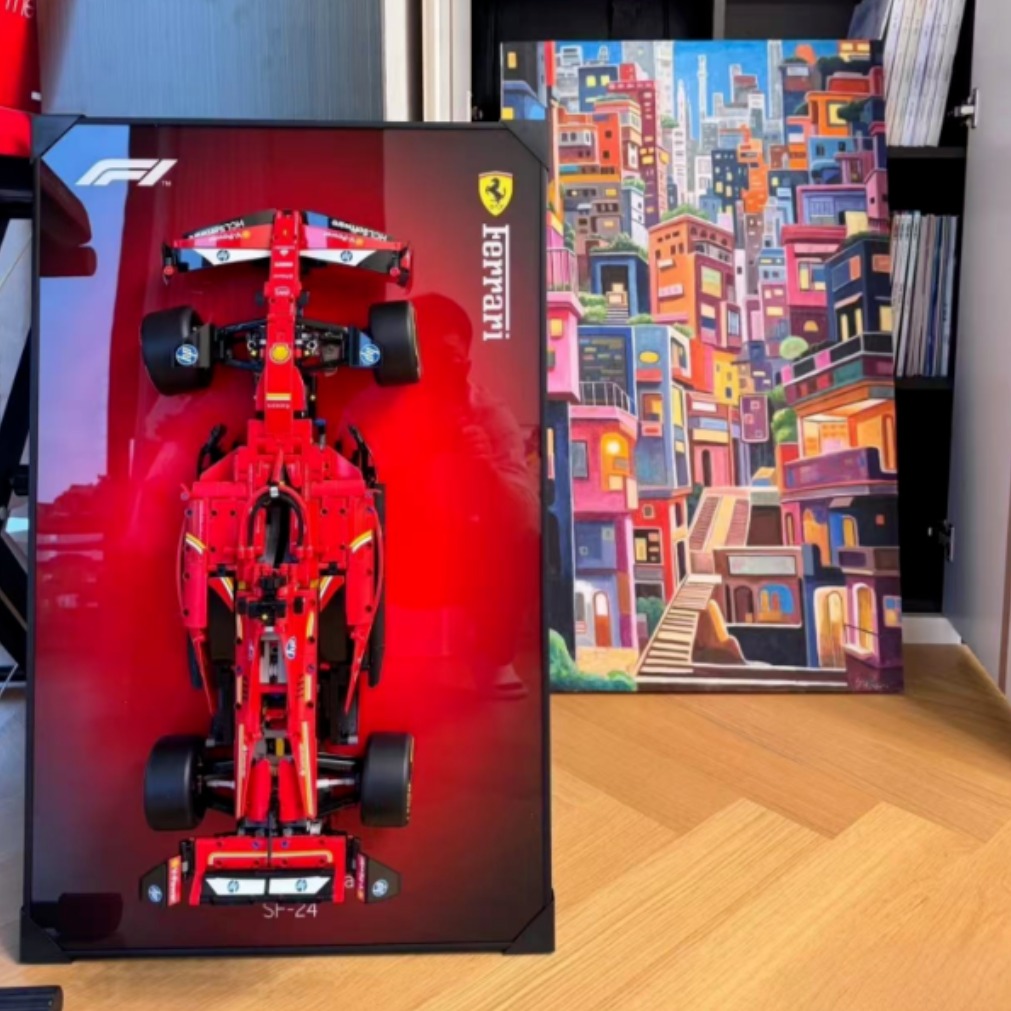 이링인터 레고액자 테크닉 LED 알루미늄 프레임 80X50cm, 1개, 블루 레드불 RB20 68,900원