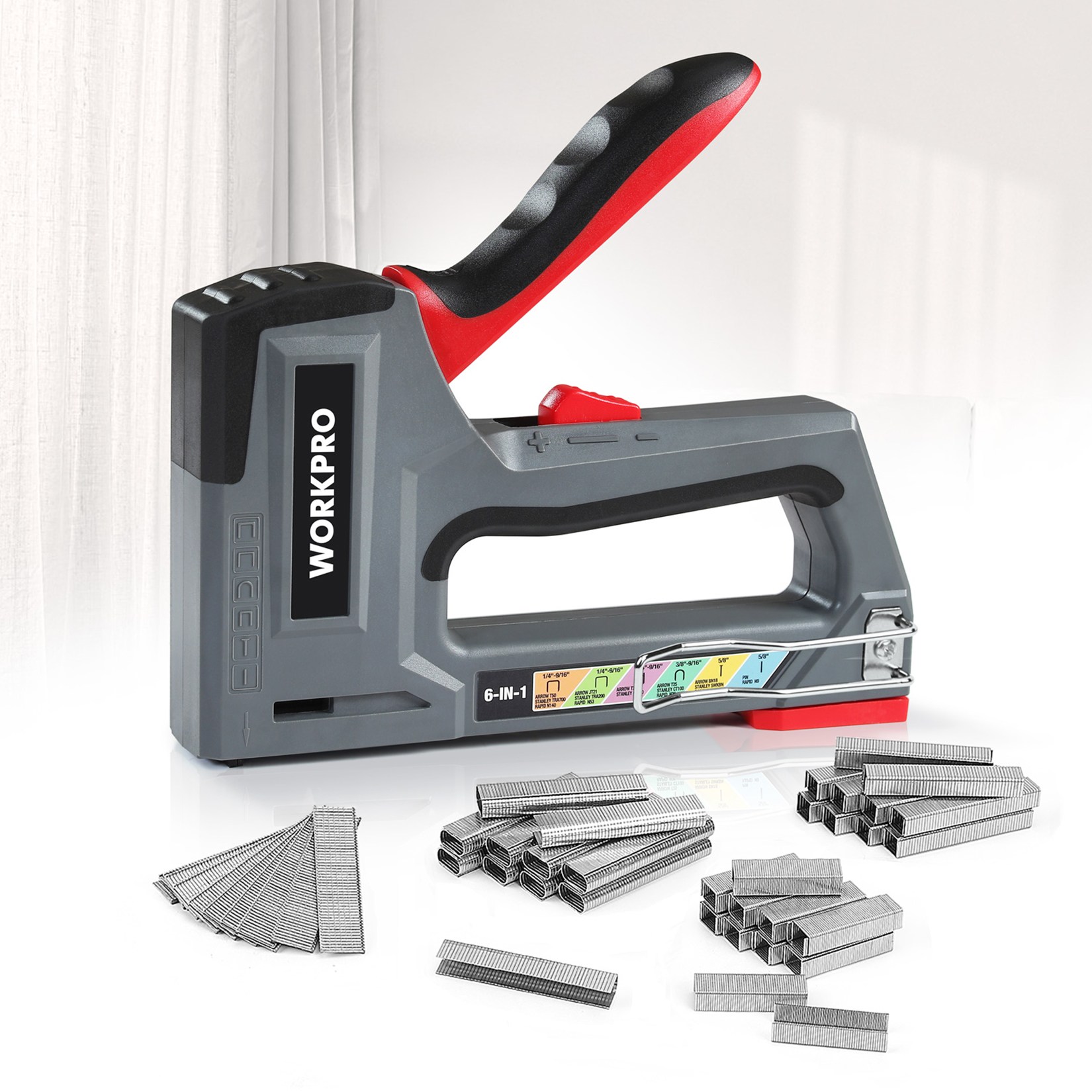 6in1 고급형 다용도 수동 손타카 타카공구 4000PCs, 1세트 26,570원