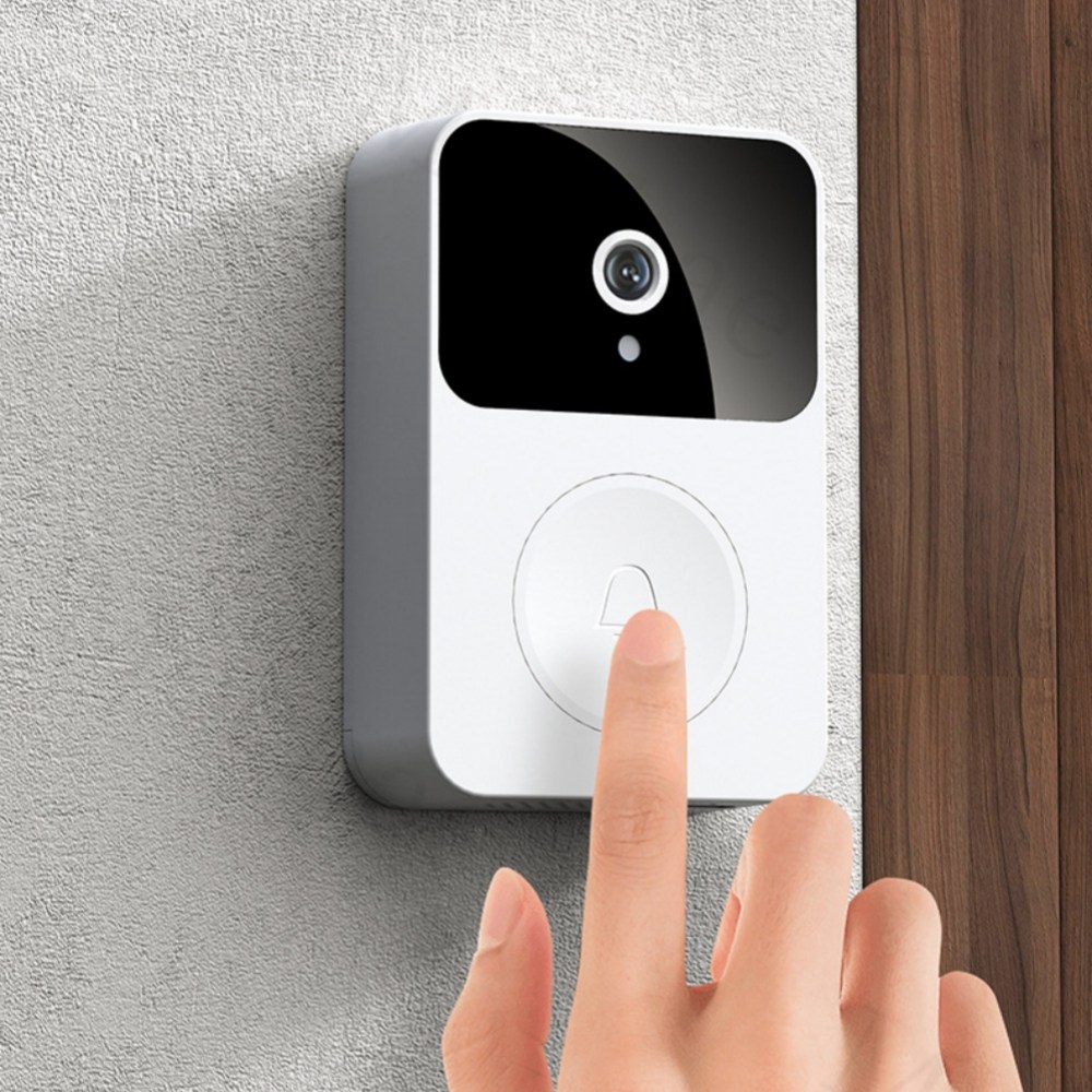 Mochae 스마트 초인종 현관 무선 비디오폰 차임벨 인터폰 방수 아날로그 카메라 가정용 프리미엄 무선초인종, 흰색 34,940원