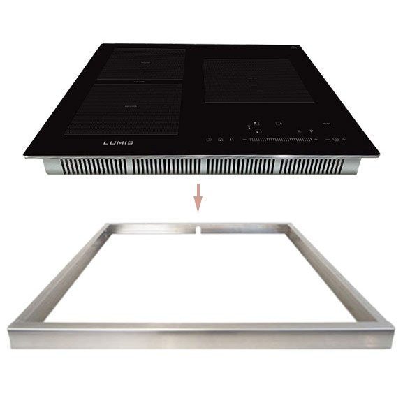 수입 국산 호환 인덕션 프레임 3cm A타입 받침대 띄움장 거치대 판넬 전기레인지 스탠드 외함 하이라이트 케이스 프리스탠딩 루미스 LUMIS 3cm A타입, 프레임 거치대, 3cm 띄움장, 스테인리스, 1개 72,000원