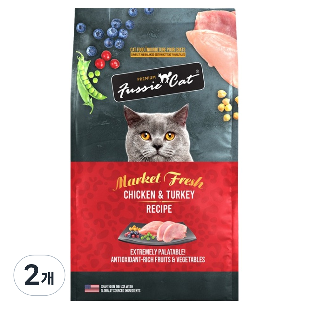 퍼시캣 고양이 치킨 & 칠면조 레시피 건식사료 124,600원