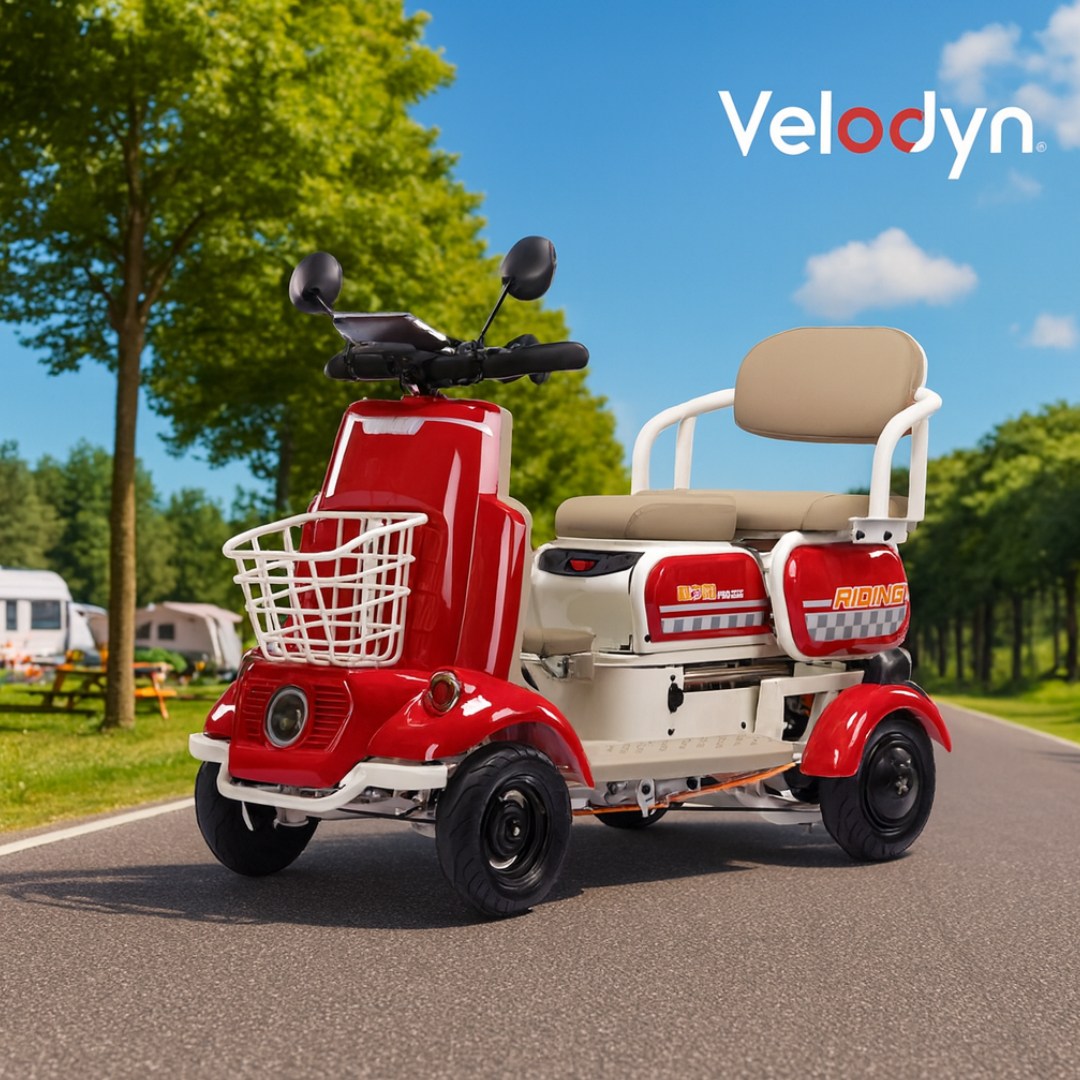 Velodyn 사륜 전동 스쿠터 어르신 성인 전기 전동차 다목적 4륜 바이크 노인전동차 1,039,900원