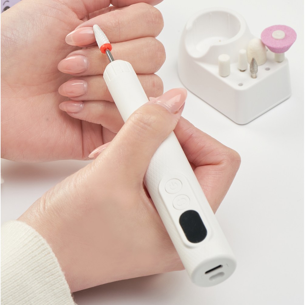 레드빈 충전식 무선 네일드릴 드릴비트 거치대 세트 셀프 젤네일 큐티클제거, 단일색상, 1개 29,800원