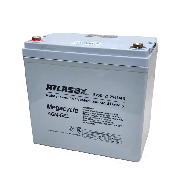 아트라스BX EV68-12 (12V 68AH) 전동휠체어,전동스쿠터 배터리 180,000원