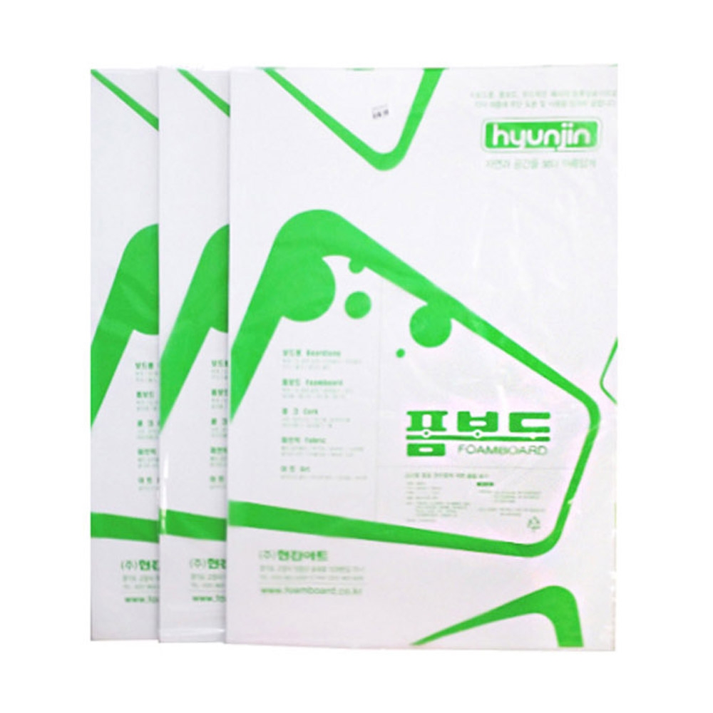현진 폼보드 5T HF 600mmx900mm 5개입 세트 제도 디자인 26,130원