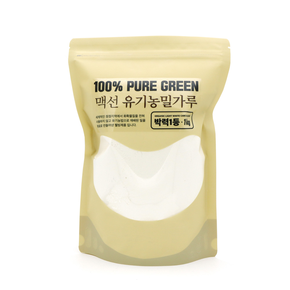 맥선 유기농 밀가루 (박력분,중력분,강력분) 6,500원