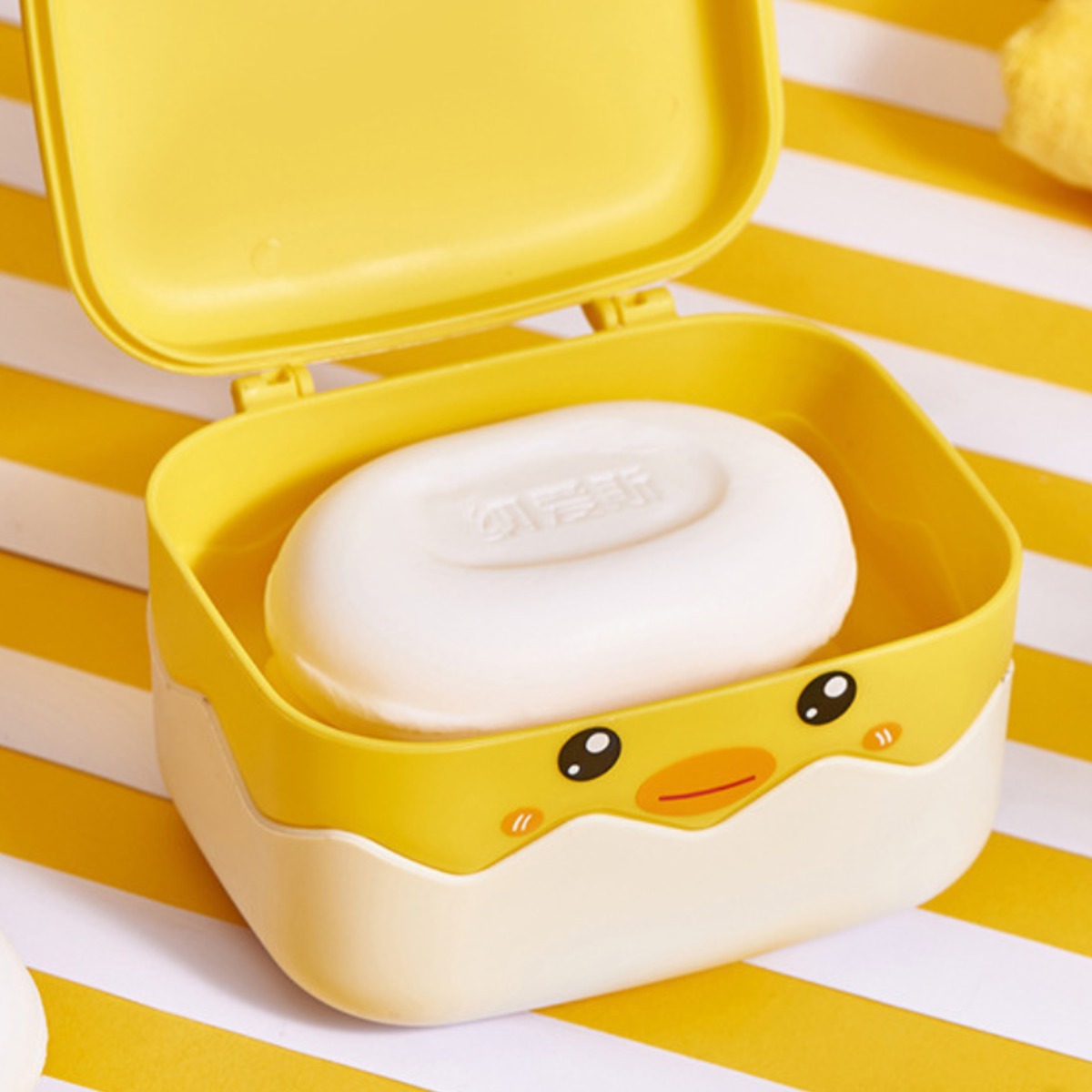 [점보사이즈] 바닥이 젖지않는 플립형 캐릭터 비누통 6,980원