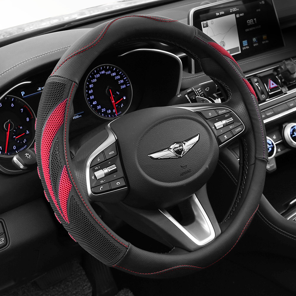 엑스핏 완벽한 그립감 실리콘 핸들커버 전차종공용, 레드 12,750원