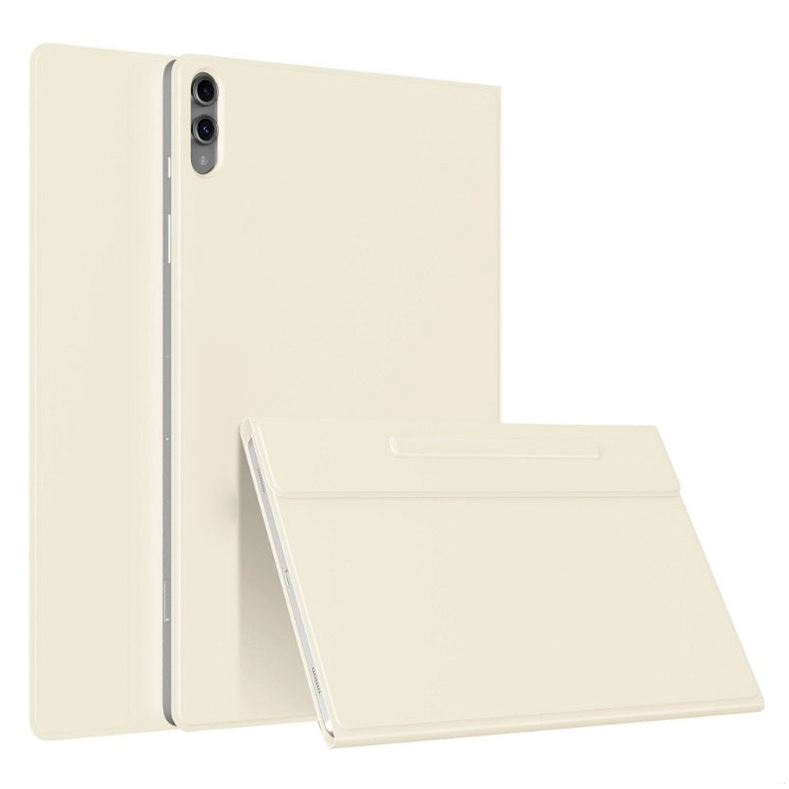 지에스비케이스 프리미엄 태블릿PC 펜슬 수납 슬림 북커버 케이스, 크림아이보리, 1개 39,600원