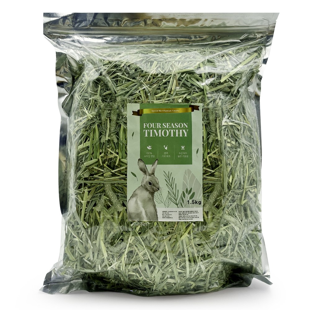 포시즌 손질 티모시, 1개, 1.5kg 18,500원