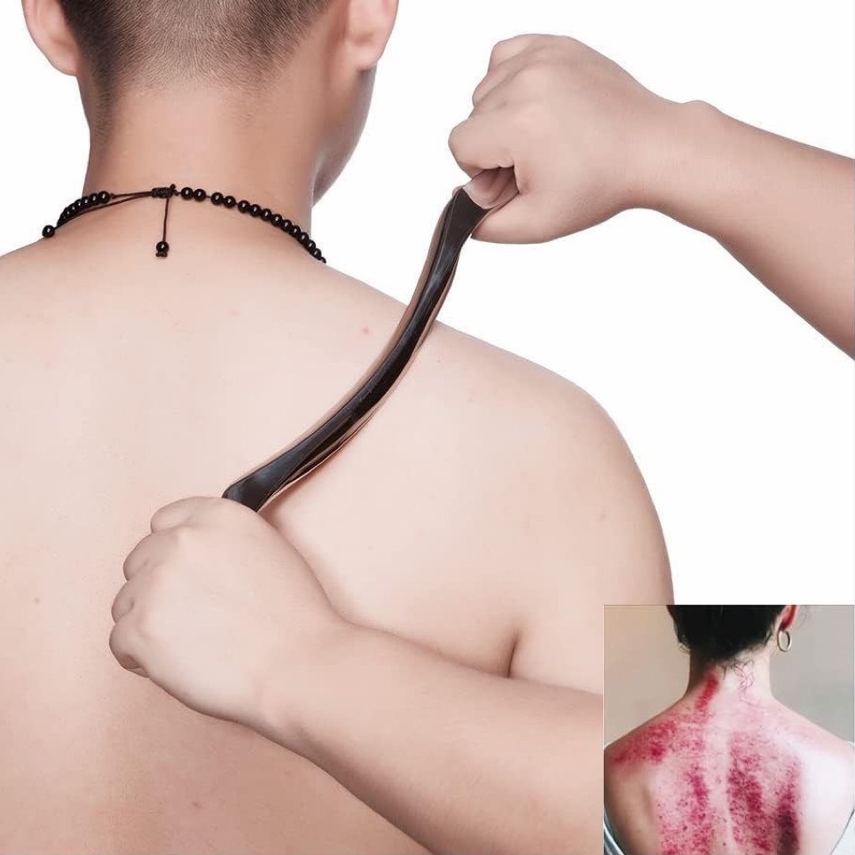 YUEMEIYD 마사지스틱 근막이완 롱 괄사도구 마사지스틸 전신용 스틱, 은색 스테인리스 스틸, 1개 27,800원