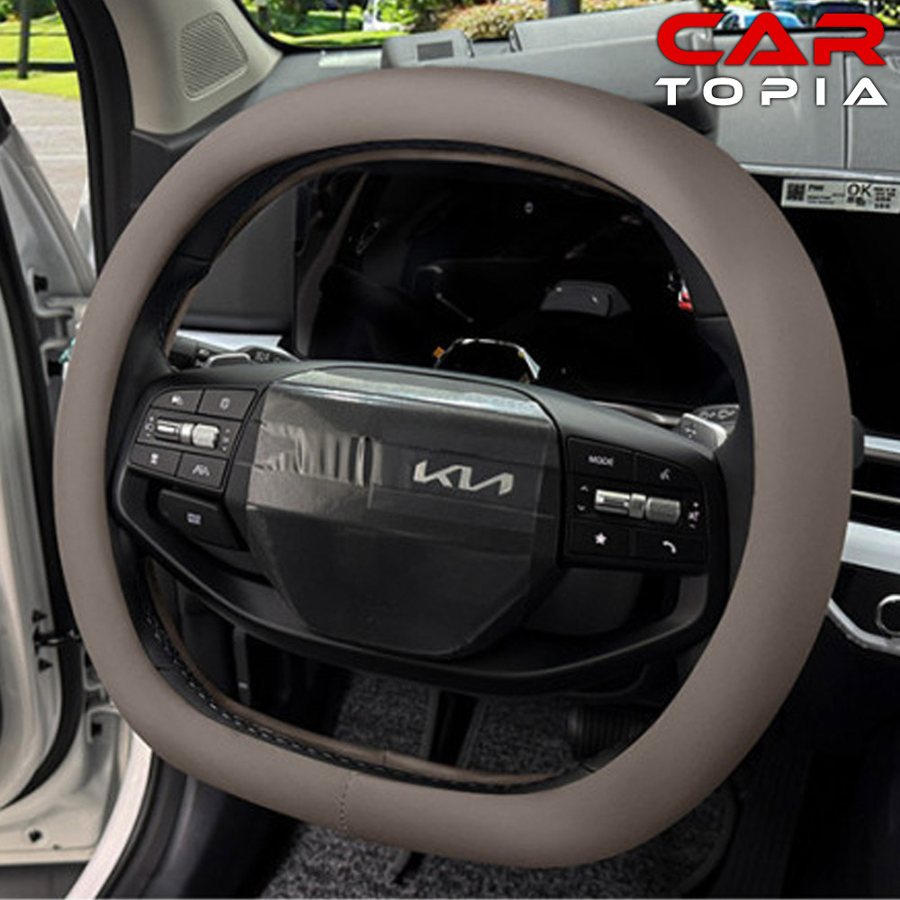 카토피아 2026 더뉴 스포티지 NQ5 전용 쌍D컷 가죽 사각 무타공 핸들커버 35,000원