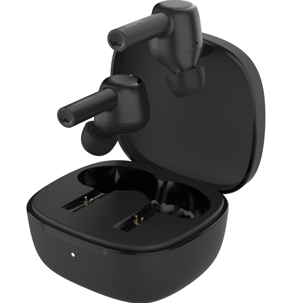 벨킨 SoundForm Pulse 노이즈 캔슬링 블루투스 무선 이어버즈, AUC007btBLK, 블랙 84,900원