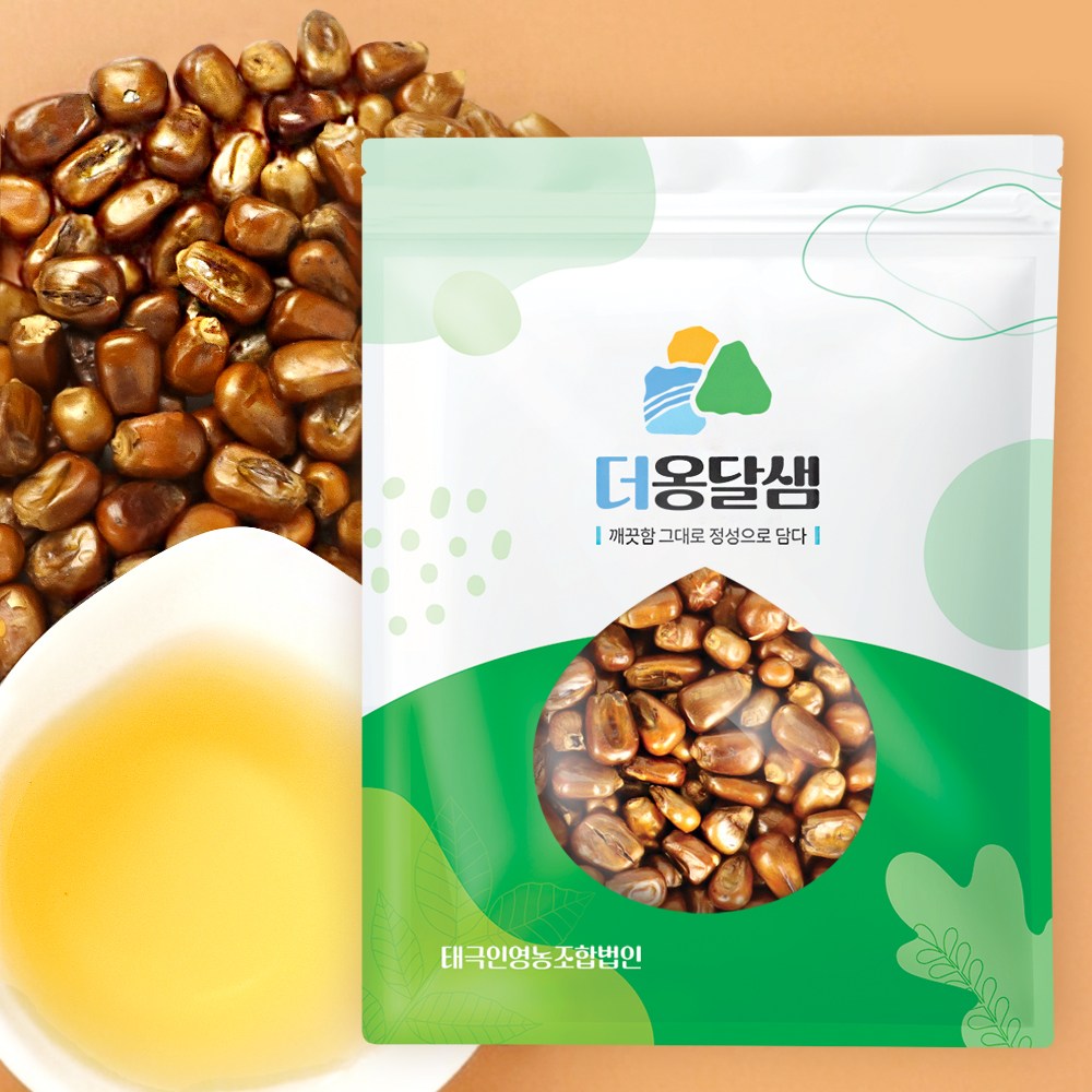 더옹달샘 국산 압력으로 볶은 국산 옥수수차 2kg, 1개, 2kg, 1개입 13,500원