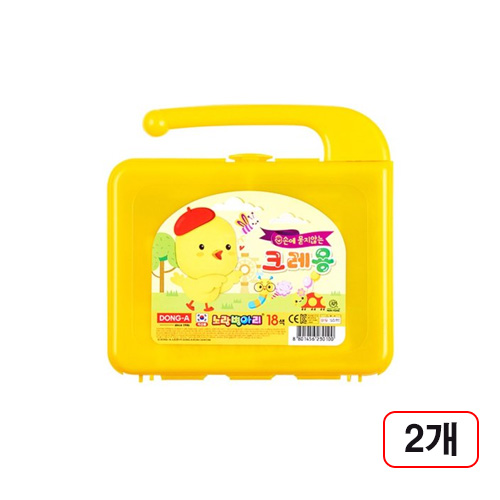 동아)크레용(노랑병아리/18색), 2개입 27,750원