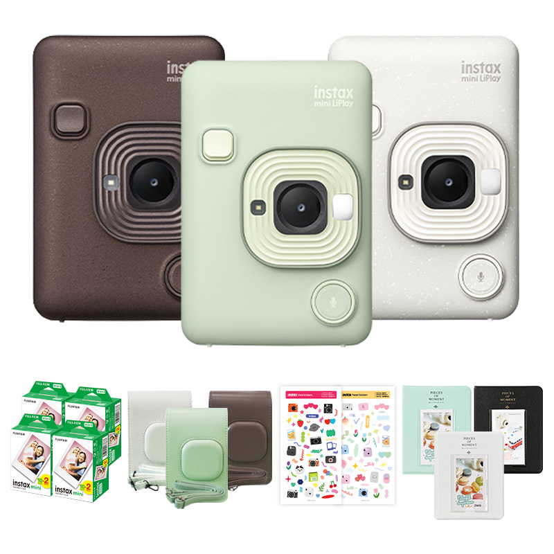 [C타입]인스탁스 미니 리플레이 하이브리드 카메라+전용가방+필름80장+선물세트 368,200원