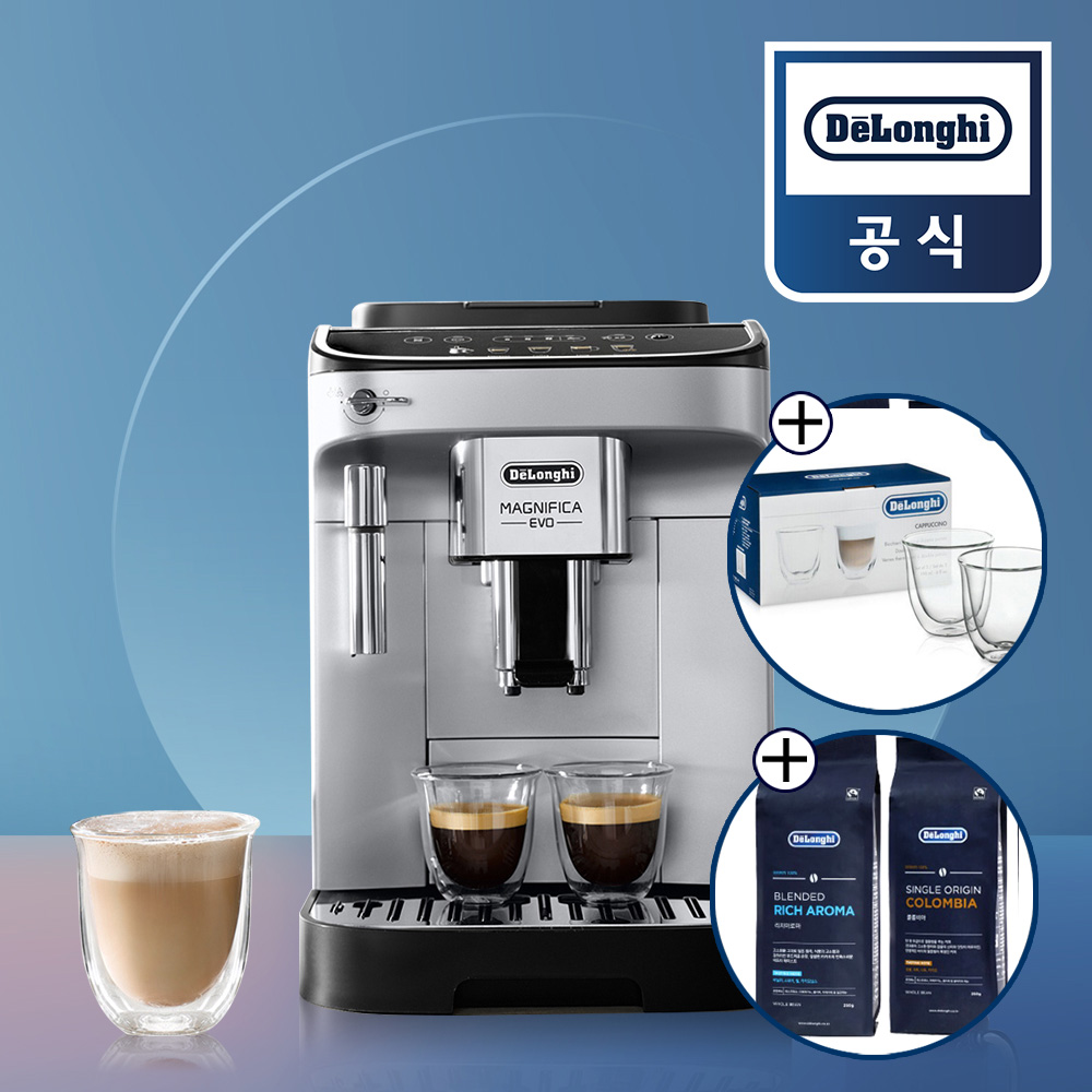 [포토리뷰사은품증정] 전자동 커피머신 마그니피카 에보 에스프레소머신 라떼 가정용 849,000원