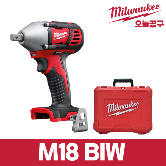 밀워키 M18 BIW-0C 충전임팩렌치 본체 1/2 케이스포함 M18 BIW-502C 베어툴 114,670원