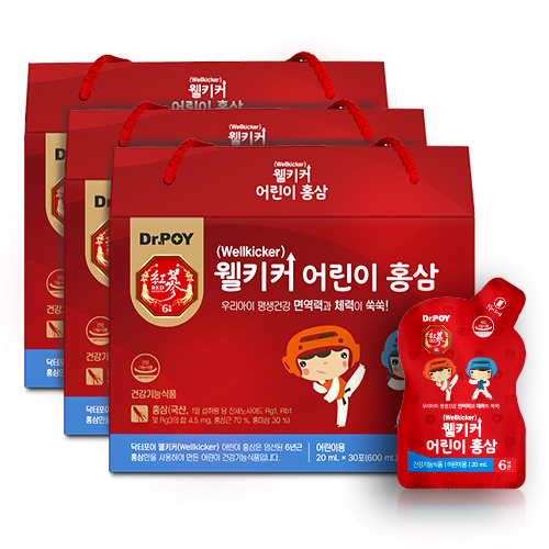 닥터포이 웰키커 어린이 홍삼 키즈 영양제 78,750원