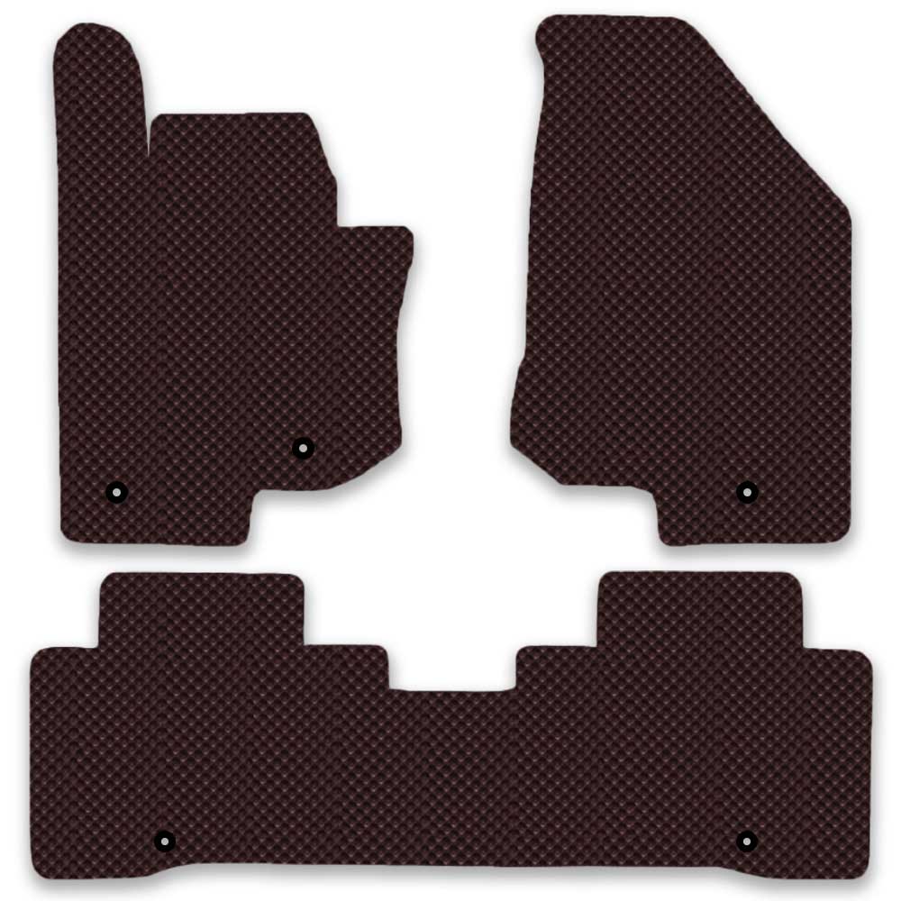 DXSOAUTO 토레스 전용 3D 엠보싱 차세대 고무매트 1열2열 세트, 브라운, 319_1 토레스 EVX 59,000원