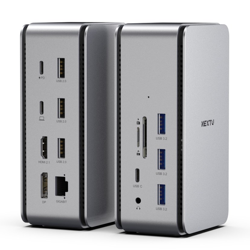 USB4 썬더볼트4 14in1 C타입 맥북 멀티허브 독 1401DS-DUAL, 단일상품, 1개 165,000원