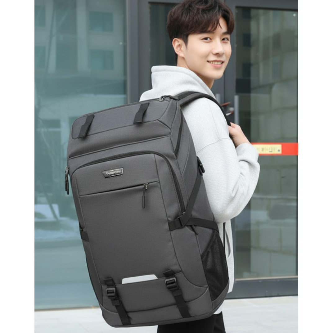 BeFF 특대형 80L 등산 배낭 백팩 캠핑 가방, 네이비 57,800원