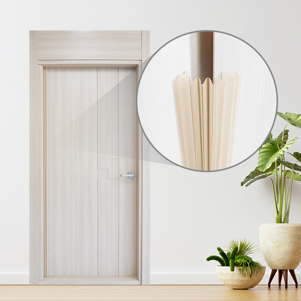 [아이손] 문틈 문닫힘 손끼임방지 주름형 디럭스타입 자바라 전면 안전 보호대, 투명, 1개 23,400원