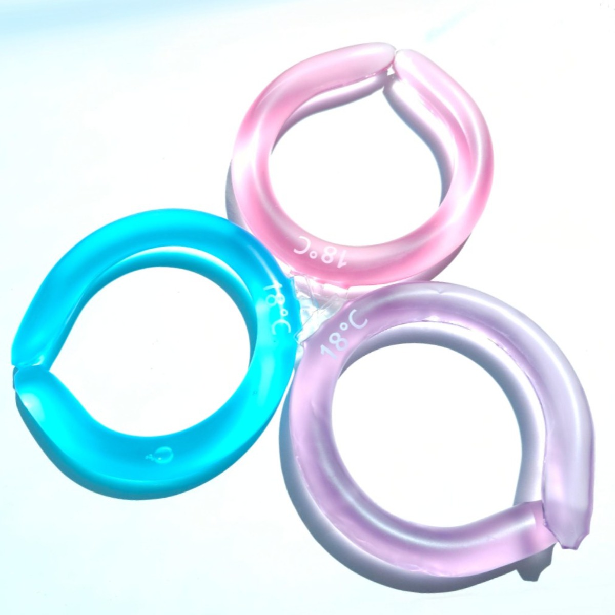 제로비디 2세대 신소재 넥쿨러 아이스 넥밴드 1+1+1 3color, 블루핑크퍼플 1set 19,970원