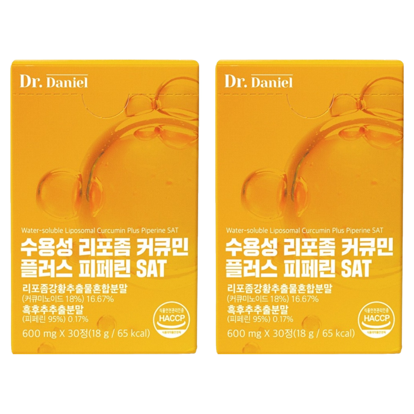 닥터다니엘 수용성 리포좀 커큐민 플러스 피페린 SAT 19,800원