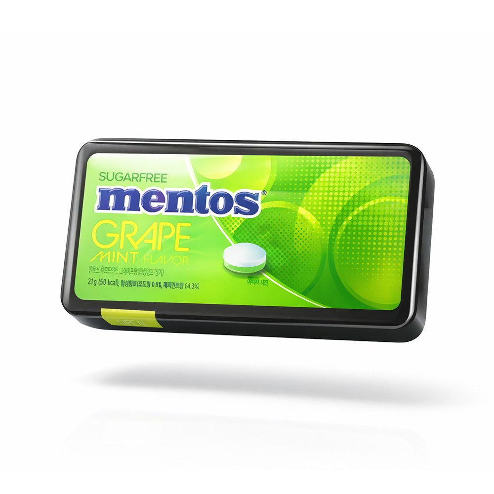 멘토스 후르트민트 그레이프향, 21g, 12개 14,120원