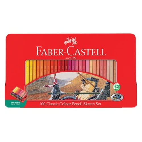 파버카스텔 틴케이스 유성색연필 24색 36색 60색 100색 세트 15,800원