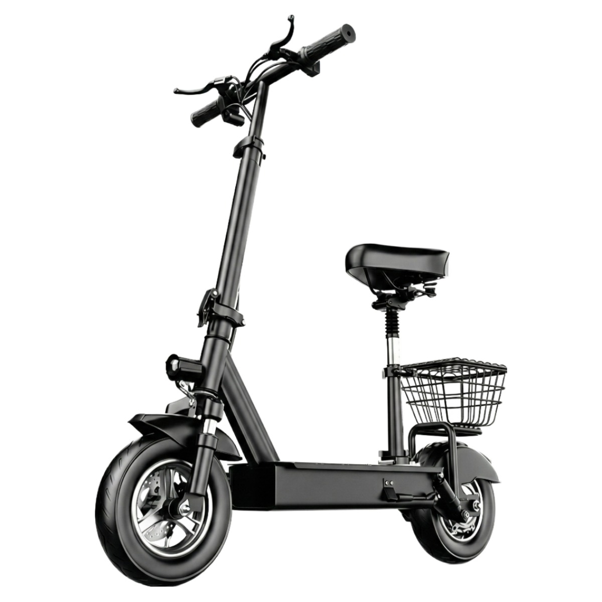 무브온 접이식 전동킥보드 10인치 바퀴 의자 포함 출퇴근용, 1개, BLACK, 8A 48V 40KM 운행 10인치 타이어 447,400원