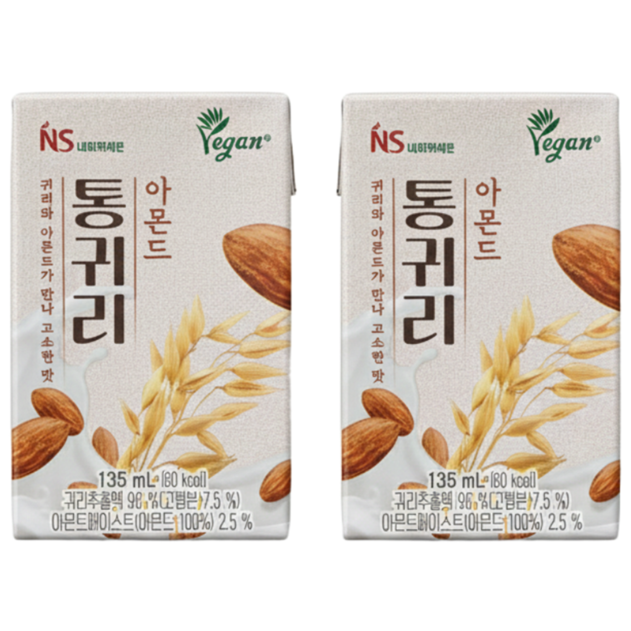 네이처세븐 통귀리아몬드브리즈(오트) 두유 19,170원